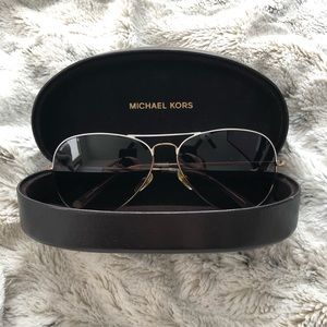 MICHAEL KORS Kennedy Aviator Sunglasses